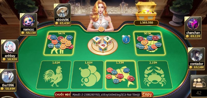 Tham gia bầu cua online 33win đơn giản chỉ với vài thao tác